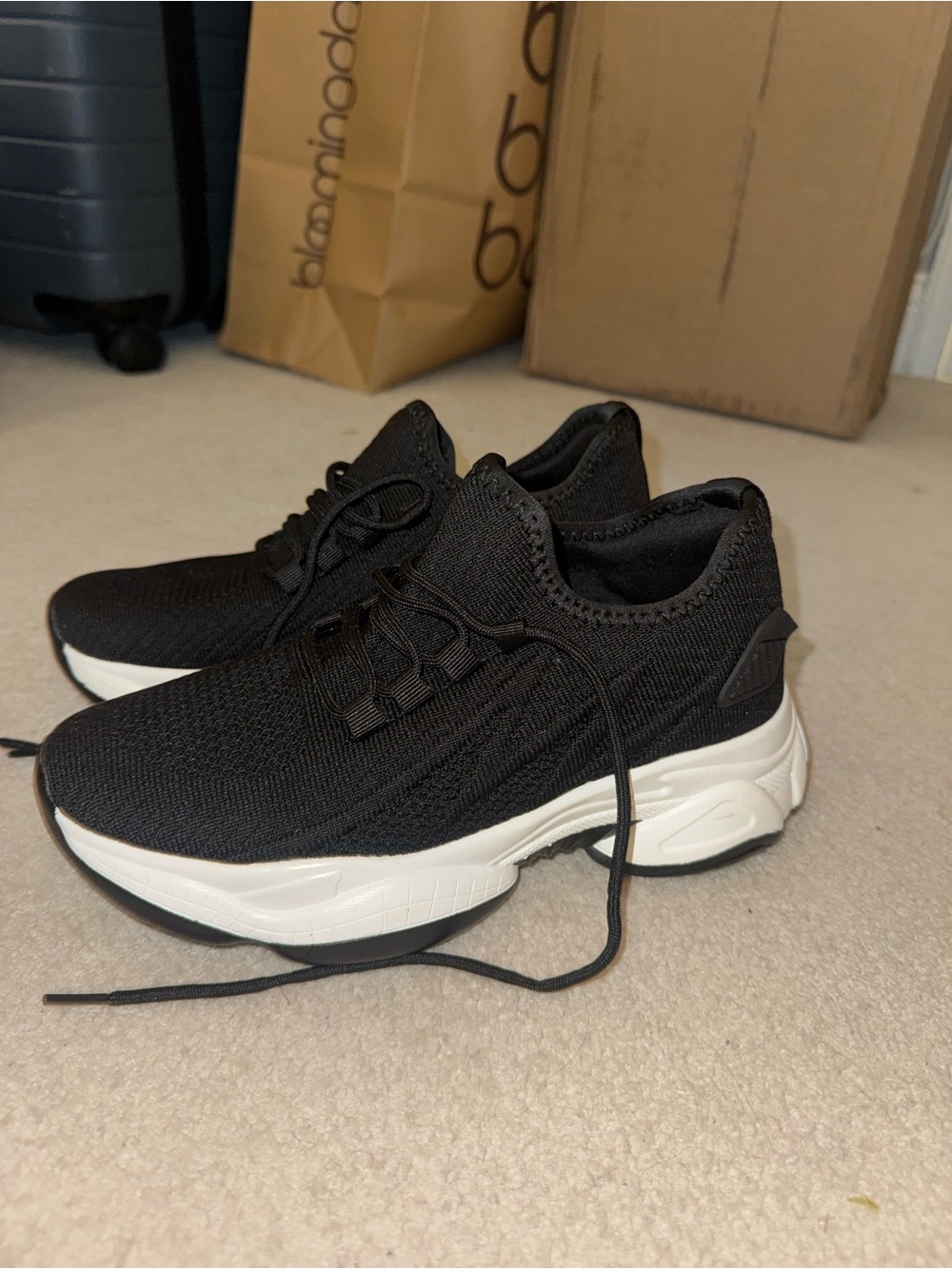 APL Black Knit Sneakers